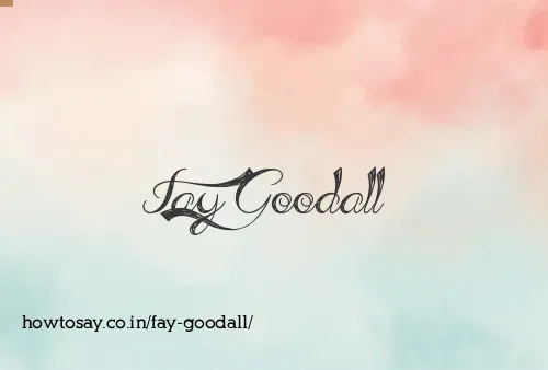 Fay Goodall