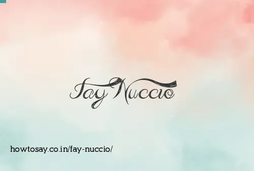 Fay Nuccio