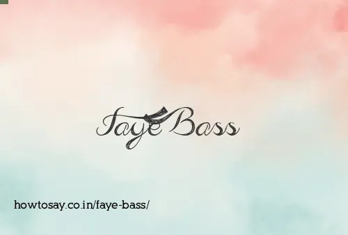 Faye Bass