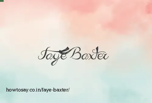 Faye Baxter