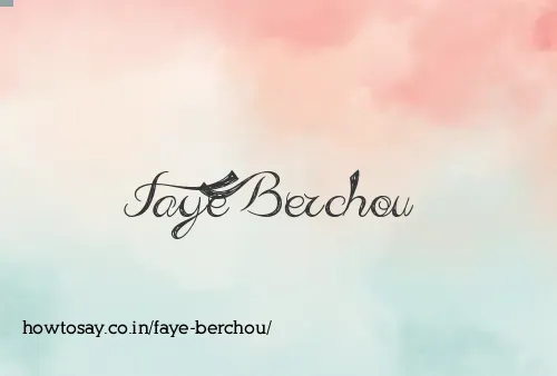 Faye Berchou