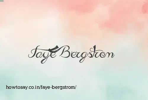 Faye Bergstrom