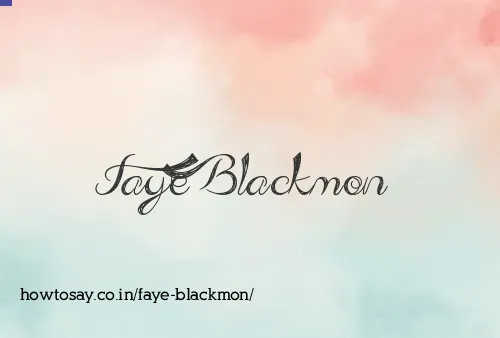 Faye Blackmon
