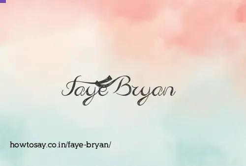 Faye Bryan