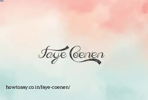 Faye Coenen