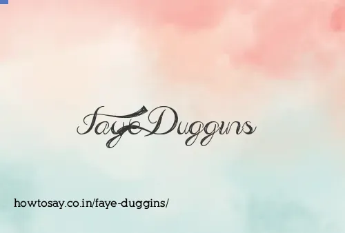 Faye Duggins