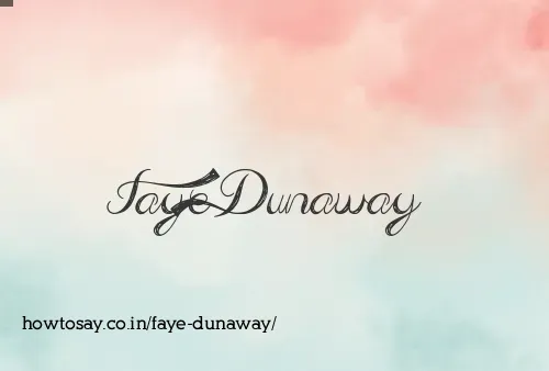 Faye Dunaway