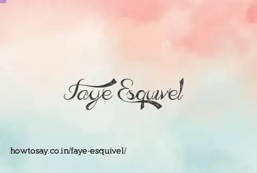 Faye Esquivel