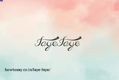 Faye Faye