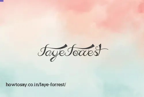 Faye Forrest