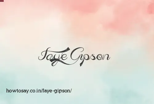 Faye Gipson