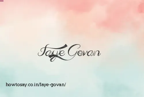 Faye Govan