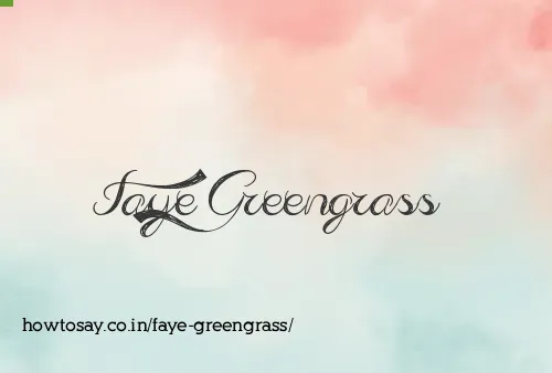 Faye Greengrass