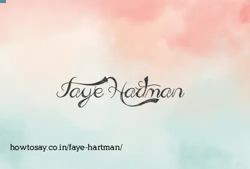 Faye Hartman