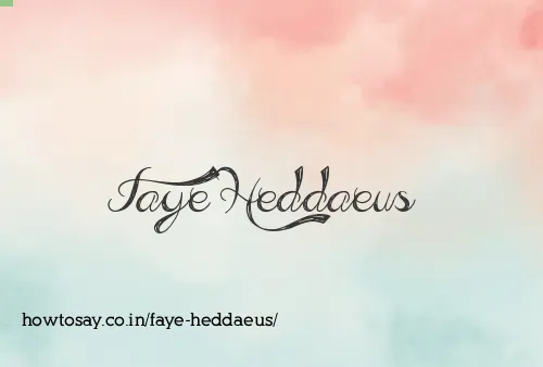 Faye Heddaeus