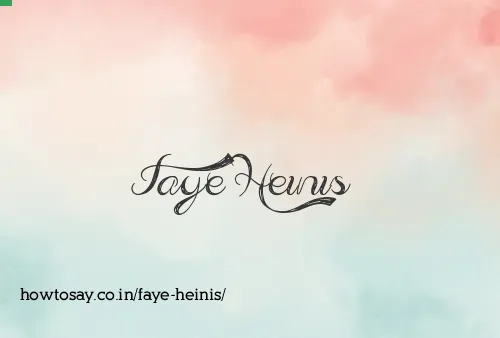 Faye Heinis