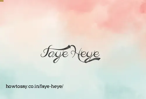 Faye Heye