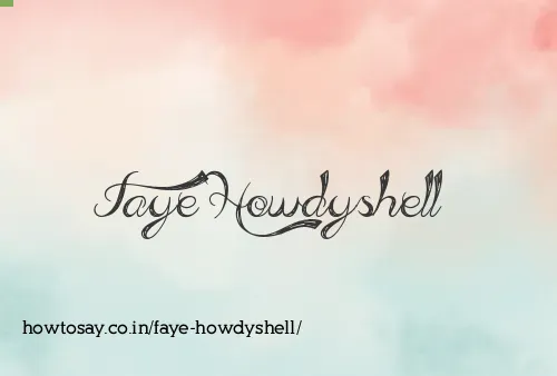 Faye Howdyshell