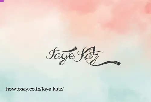 Faye Katz