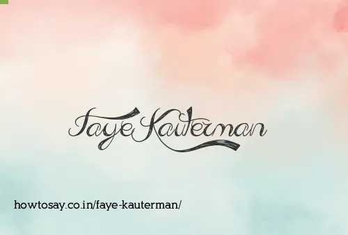 Faye Kauterman