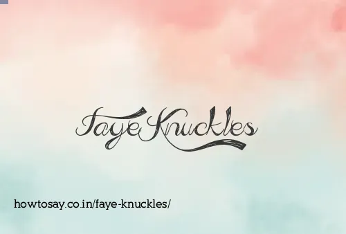 Faye Knuckles