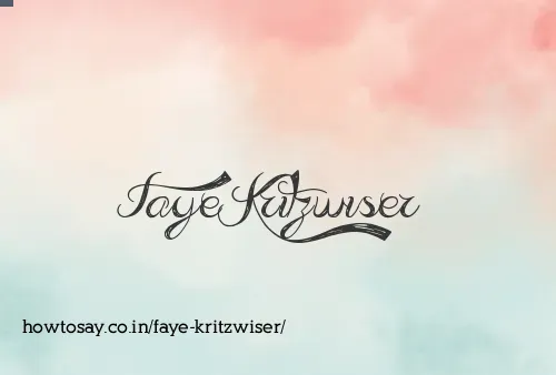 Faye Kritzwiser