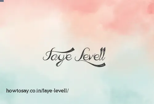Faye Levell