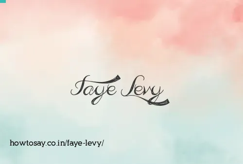 Faye Levy