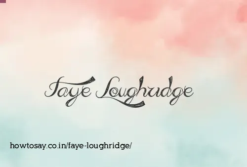 Faye Loughridge