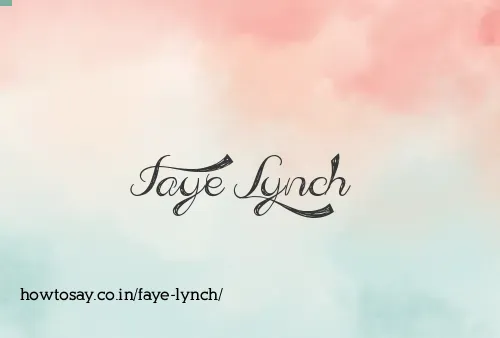 Faye Lynch