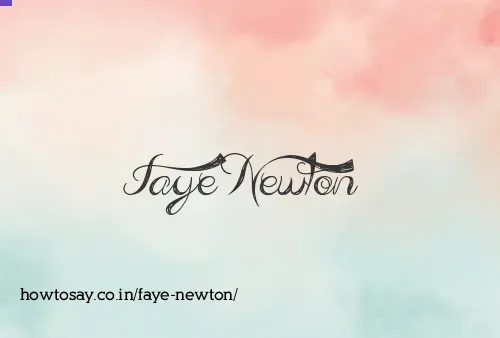 Faye Newton