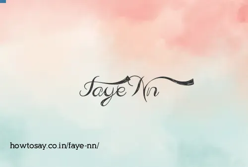 Faye Nn