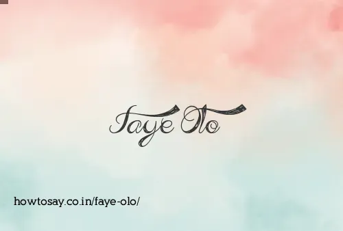 Faye Olo