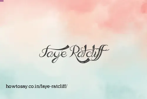 Faye Ratcliff