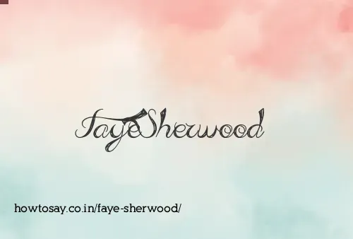 Faye Sherwood