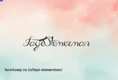 Faye Stemerman