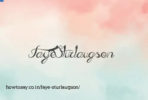 Faye Sturlaugson