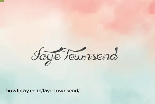 Faye Townsend