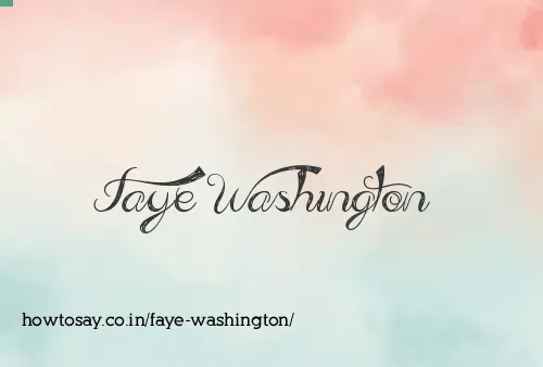 Faye Washington