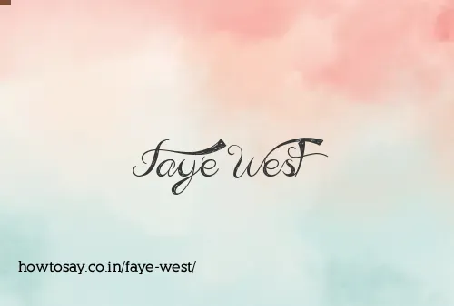 Faye West