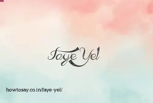 Faye Yel