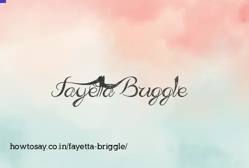 Fayetta Briggle