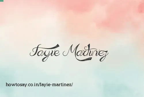 Fayie Martinez