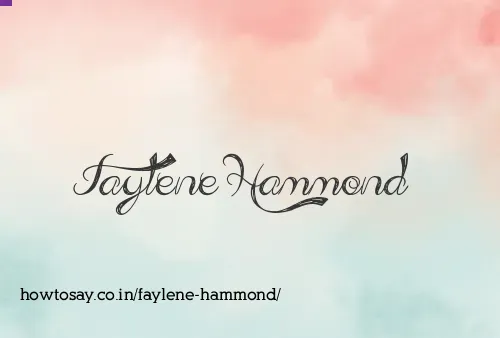Faylene Hammond