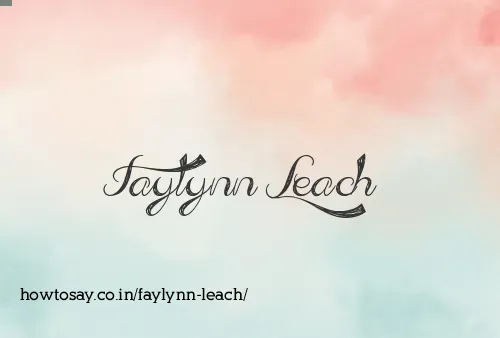 Faylynn Leach