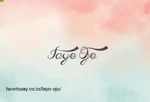 Fayo Ojo