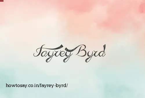 Fayrey Byrd