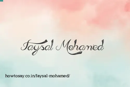 Faysal Mohamed