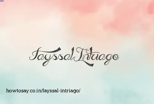 Fayssal Intriago