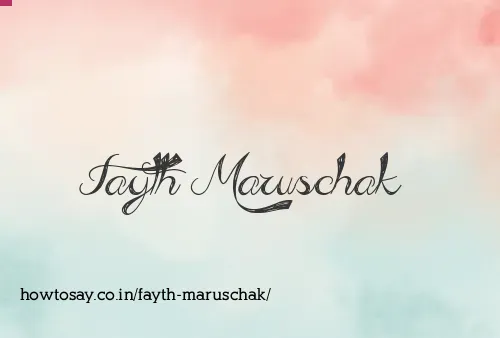 Fayth Maruschak